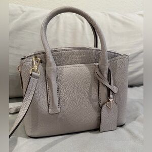 Kate Spade Margaux Mini Satchel in True Taupe